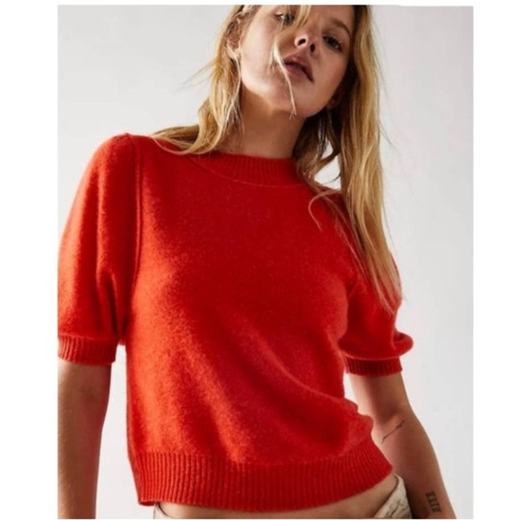 New Free People Staycation Cashmere Pullover $128  X-SMALL - Picture 1 of 6